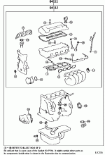 ENGINE OVERHAUL GASKET KIT 1